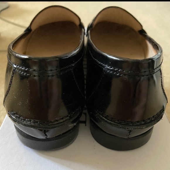 L.K Bennett Penny Loafers in Black - Picture 3 of 4